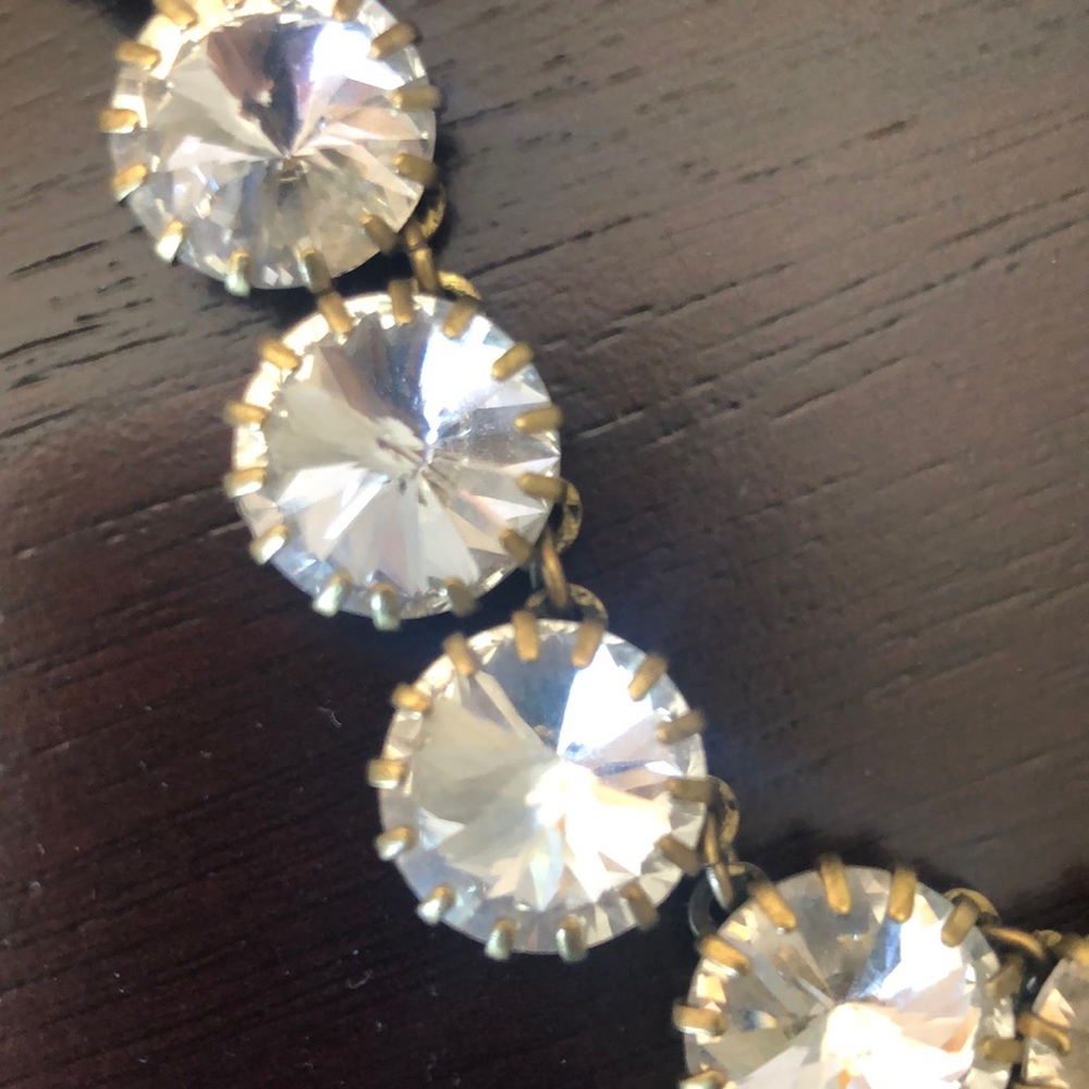 J Crew Rhinestone necklace - Picture 2 of 4